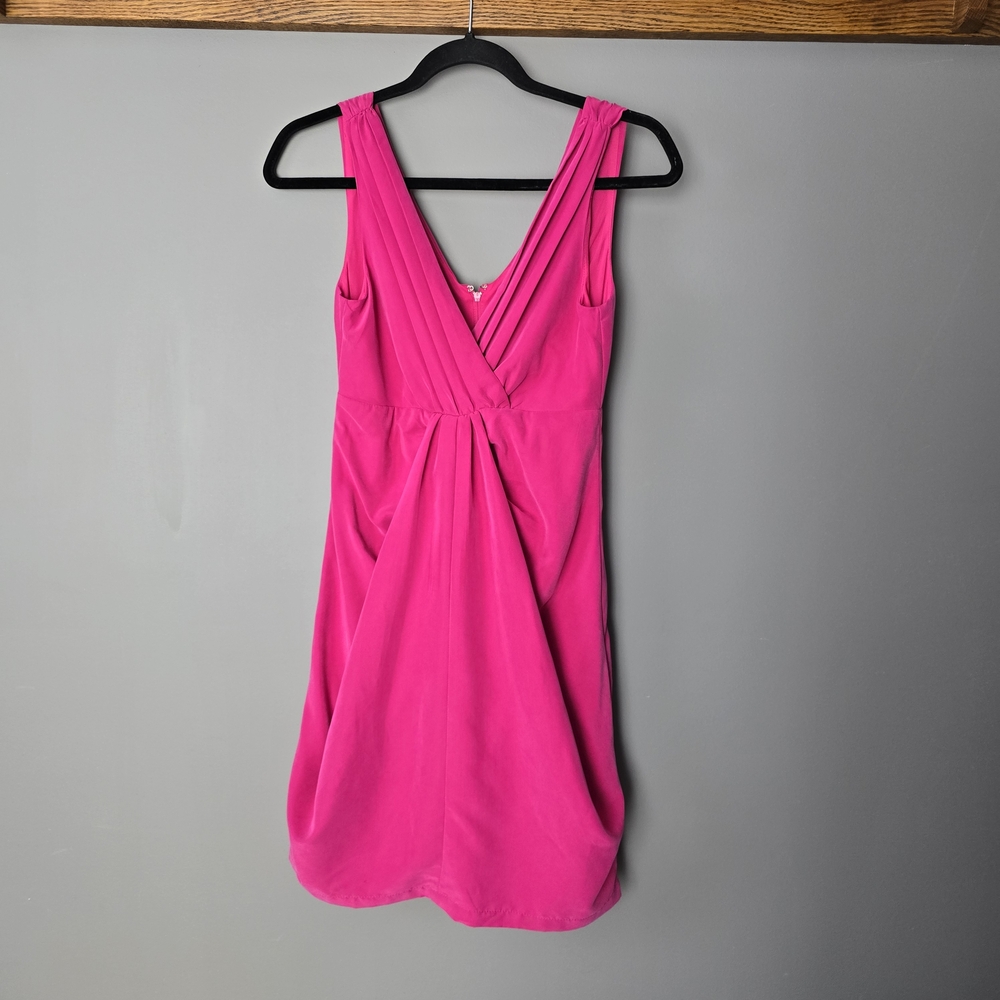 H&M Hot Pink Sleeveless Mini Dress